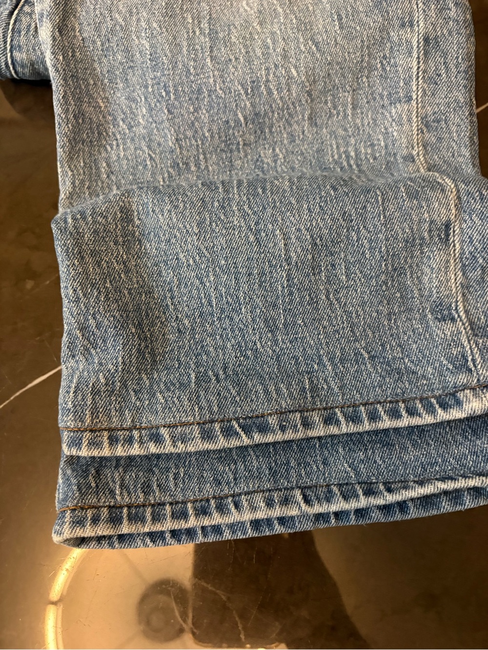 Madewell Curvy '90s Straight Jean in Light Blue Wash Women’s Size 27 - Picture 13 of 15